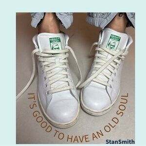 Adidas Stan Smith ‘Croc Leather’ Textured White High-Tops 7.5